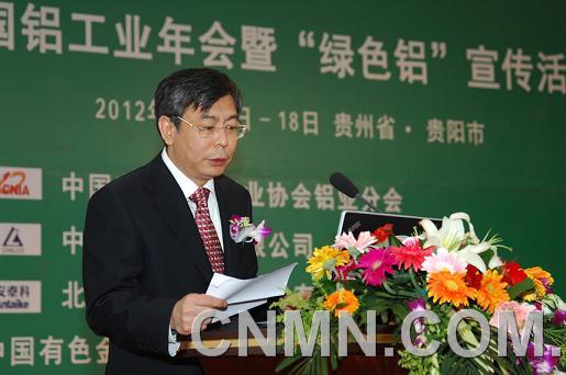 中国有色金属工业协会副会长文献军致辞